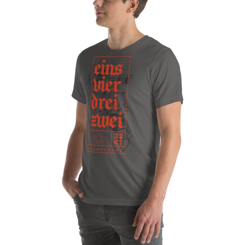 1-4-3-2 Zündfolge Unisex t-shirt - Image 63
