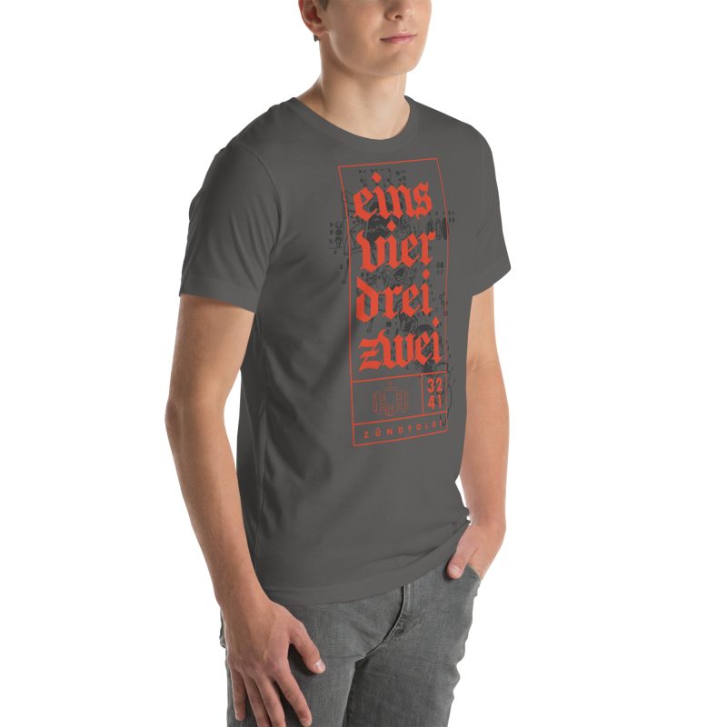 1-4-3-2 Zündfolge Unisex t-shirt - Image 65