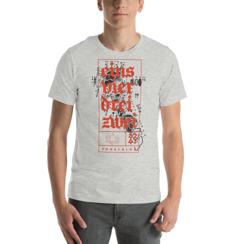 1-4-3-2 Zündfolge Unisex t-shirt - Image 90