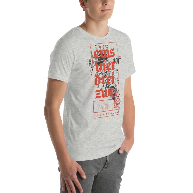 1-4-3-2 Zündfolge Unisex t-shirt - Image 95