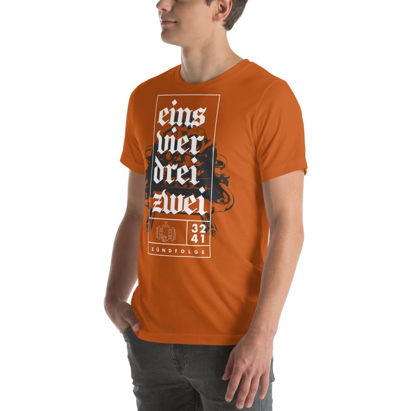 1-4-3-2 Zündfolge Unisex t-shirt - Image 82