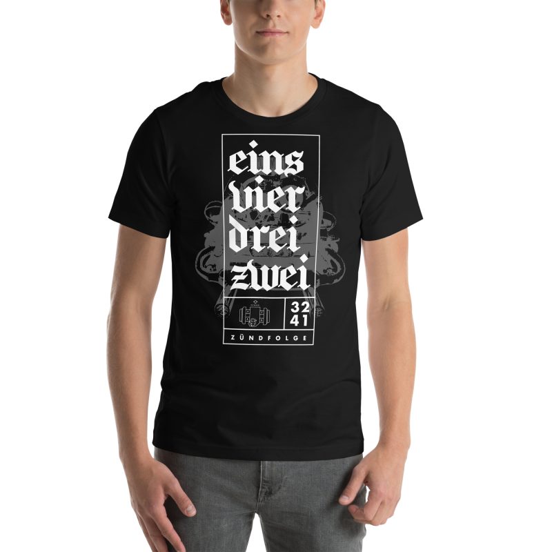 1-4-3-2 Zündfolge Unisex t-shirt - Image 13