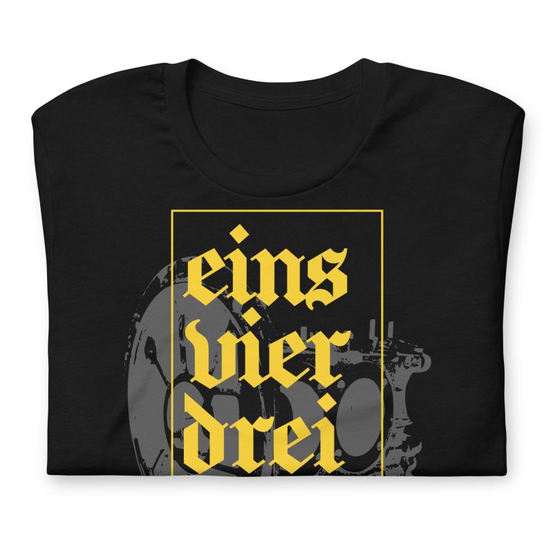 1-4-3-2 Zündfolge Unisex t-shirt - Image 3
