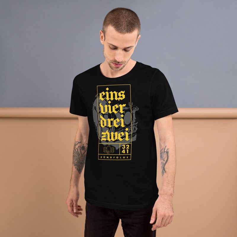 1-4-3-2 Zündfolge Unisex t-shirt - Image 9