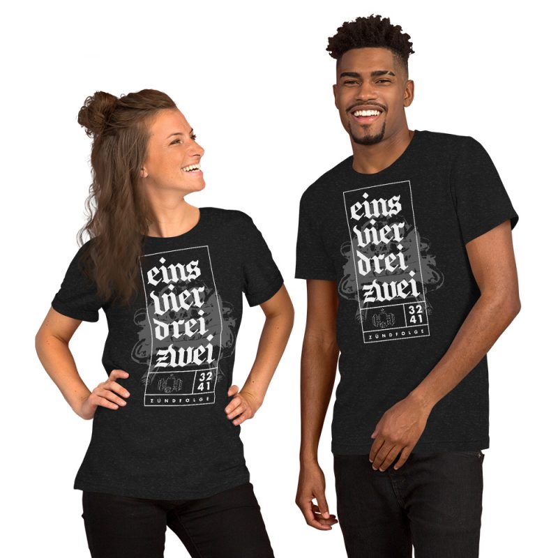 1-4-3-2 Zündfolge Unisex t-shirt - Image 4