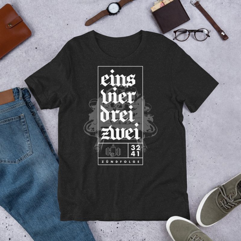 1-4-3-2 Zündfolge Unisex t-shirt - Image 6