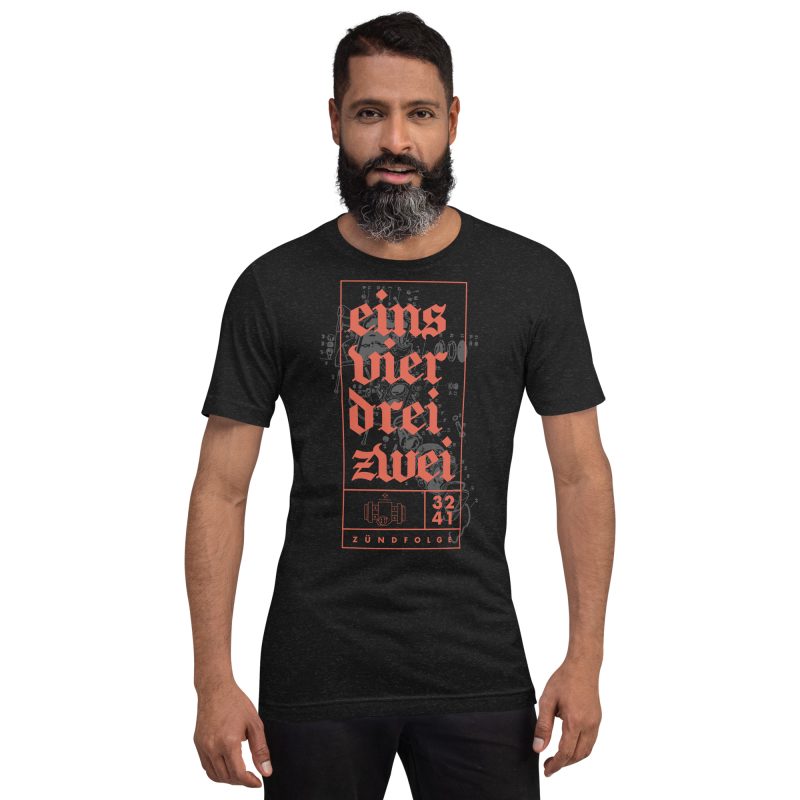 1-4-3-2 Zündfolge Unisex t-shirt - Image 6
