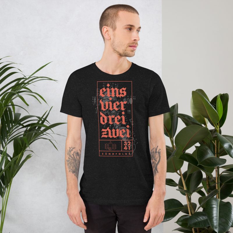 1-4-3-2 Zündfolge Unisex t-shirt - Image 11