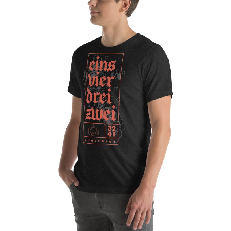 1-4-3-2 Zündfolge Unisex t-shirt - Image 15