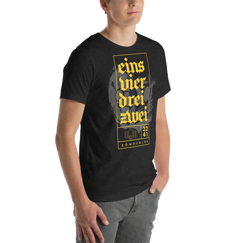 1-4-3-2 Zündfolge Unisex t-shirt - Image 17