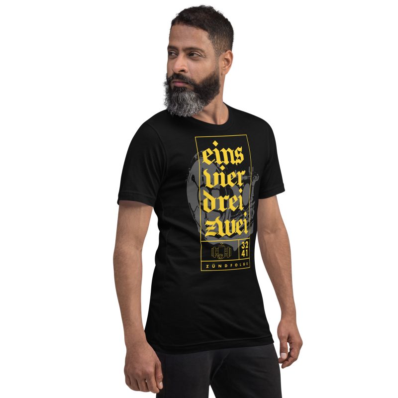 1-4-3-2 Zündfolge Unisex t-shirt - Image 12