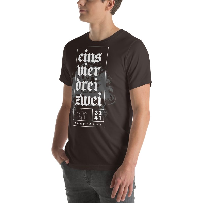 1-4-3-2 Zündfolge Unisex t-shirt - Image 34