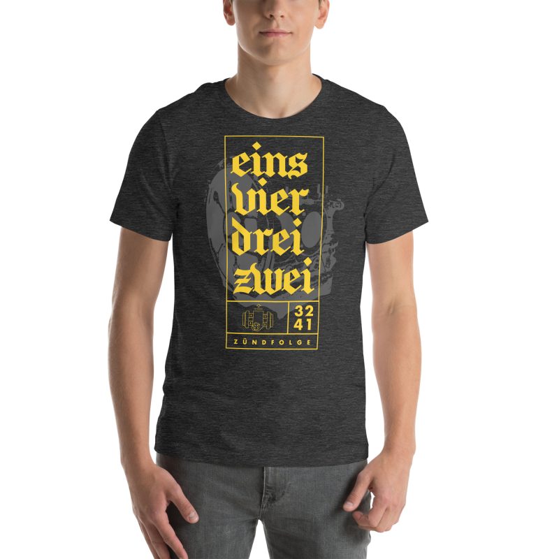 1-4-3-2 Zündfolge Unisex t-shirt - Image 60