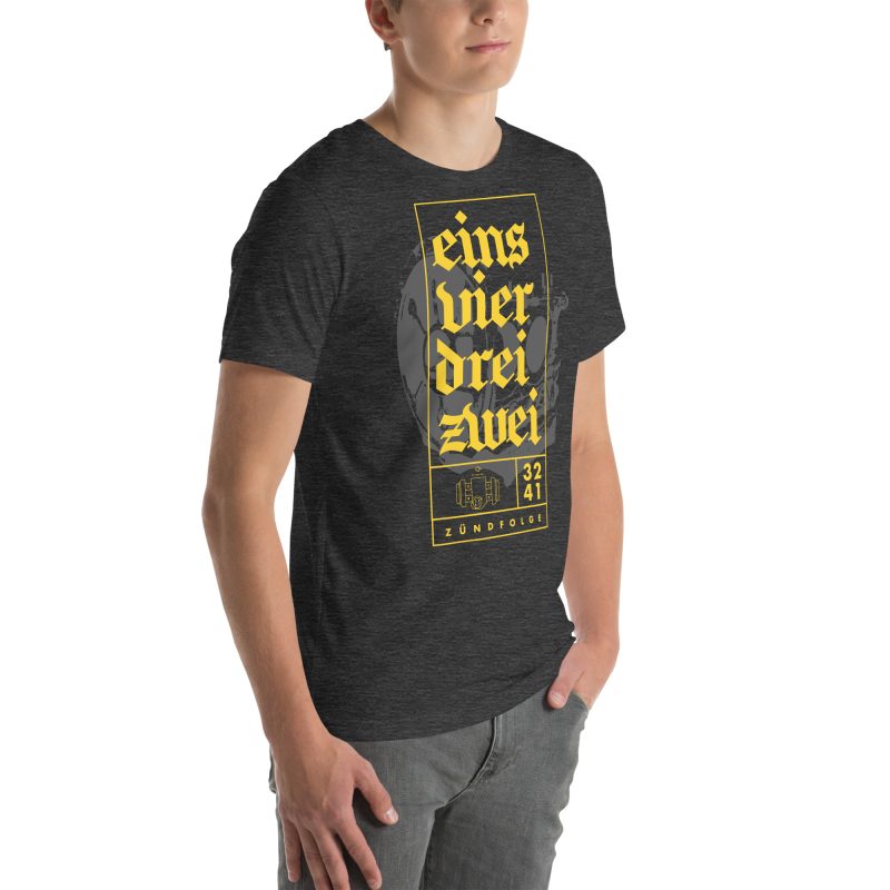 1-4-3-2 Zündfolge Unisex t-shirt - Image 65