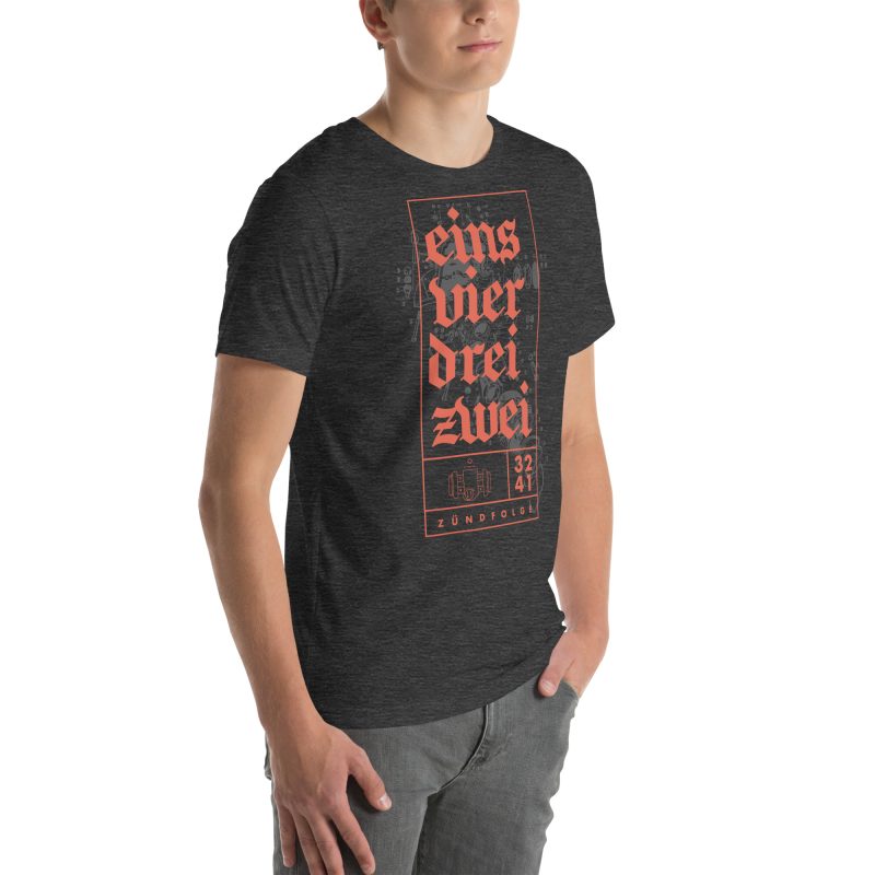 1-4-3-2 Zündfolge Unisex t-shirt - Image 59