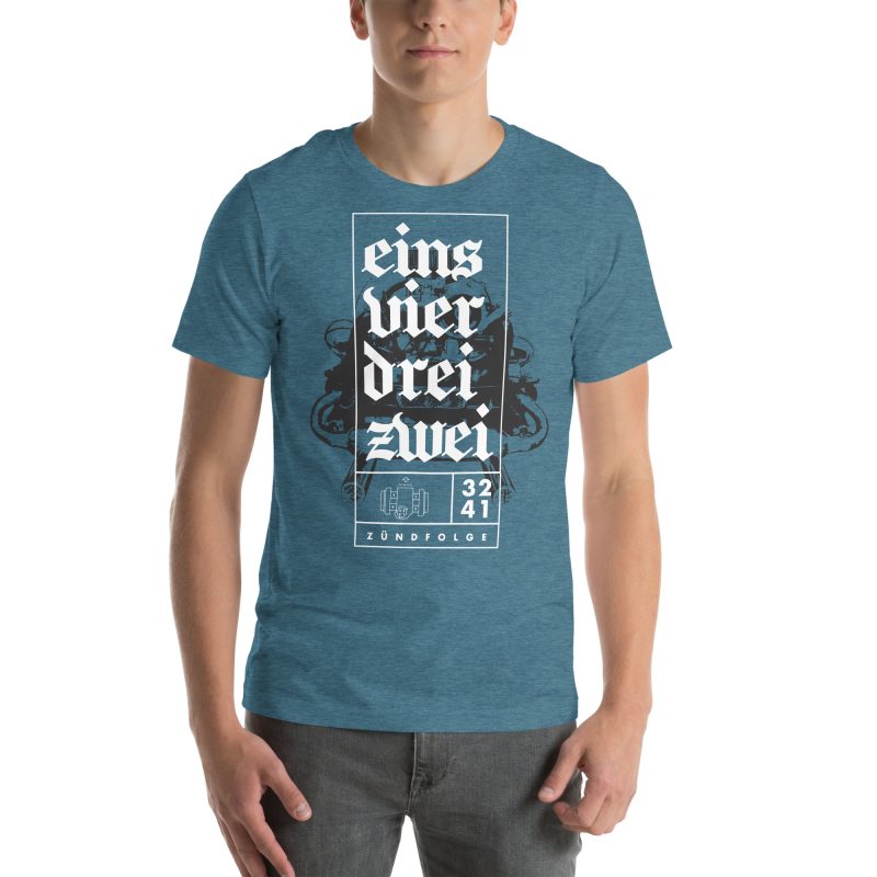 1-4-3-2 Zündfolge Unisex t-shirt - Image 85
