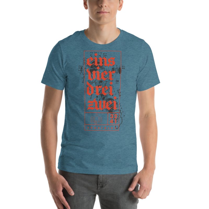 1-4-3-2 Zündfolge Unisex t-shirt - Image 78