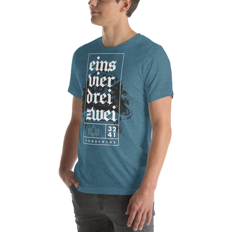 1-4-3-2 Zündfolge Unisex t-shirt - Image 88