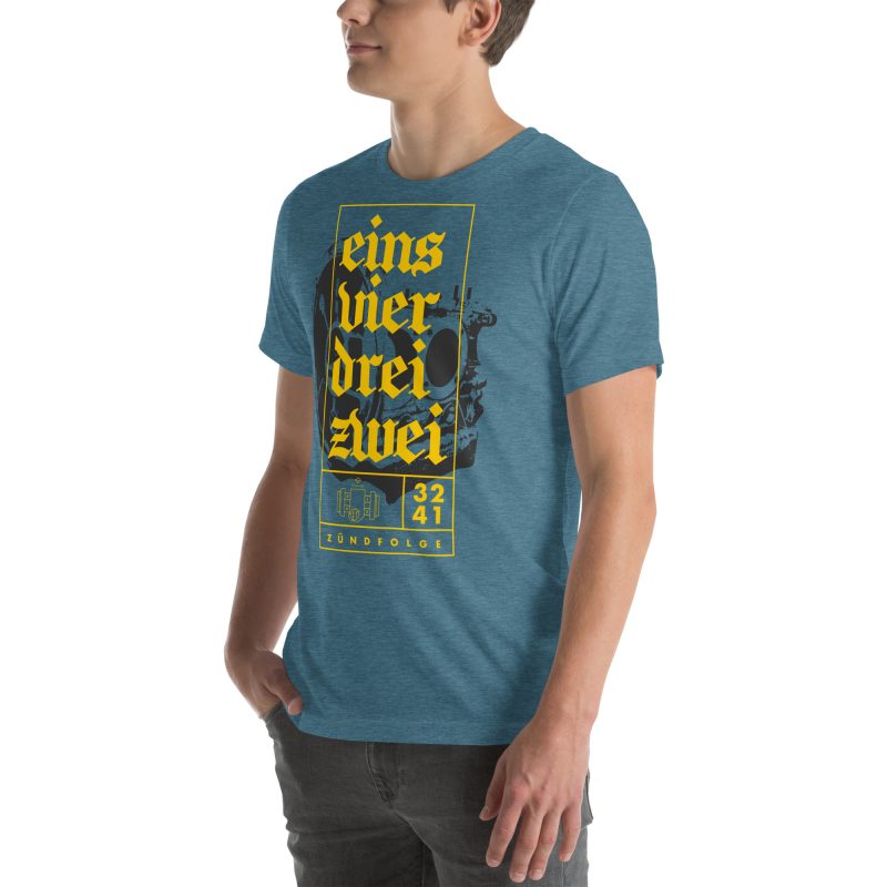 1-4-3-2 Zündfolge Unisex t-shirt - Image 93