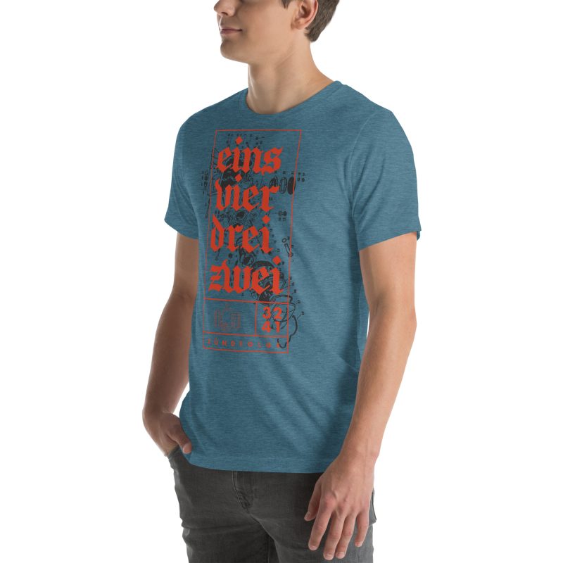 1-4-3-2 Zündfolge Unisex t-shirt - Image 81