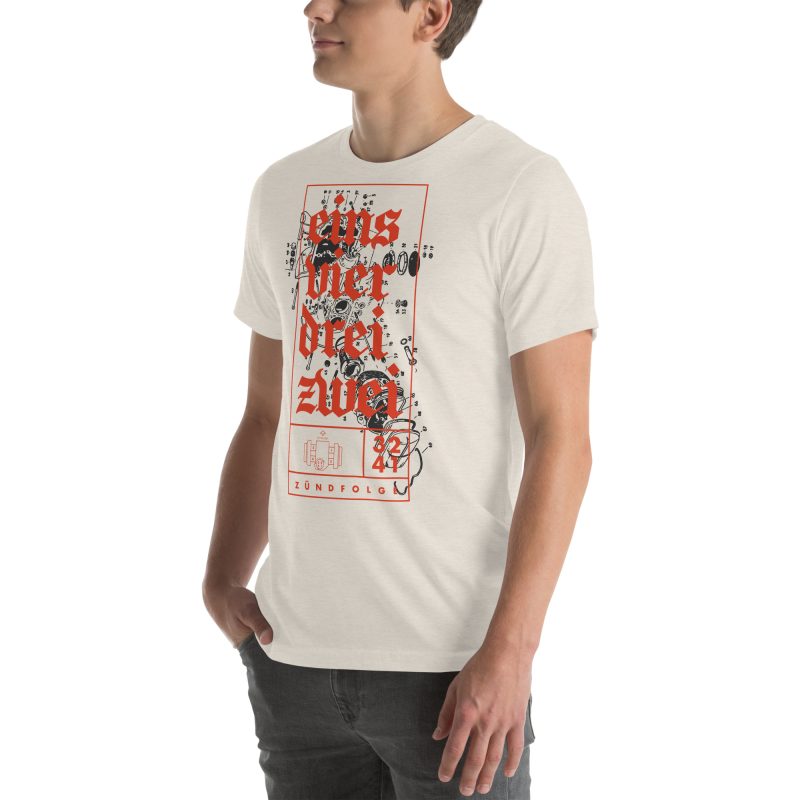 1-4-3-2 Zündfolge Unisex t-shirt - Image 105