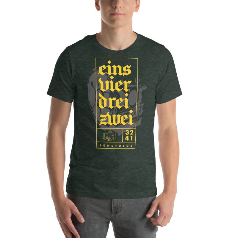 1-4-3-2 Zündfolge Unisex t-shirt - Image 42