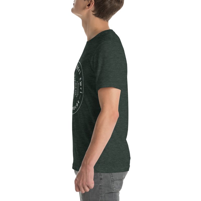1-4-3-2 Zündfolge Badge Unisex t-shirt - Image 38
