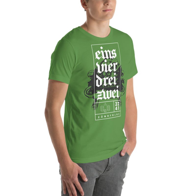 1-4-3-2 Zündfolge Unisex t-shirt - Image 96