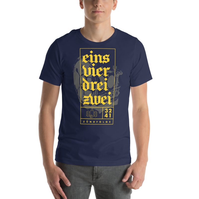 1-4-3-2 Zündfolge Unisex t-shirt - Image 30