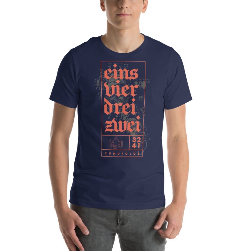 1-4-3-2 Zündfolge Unisex t-shirt - Image 30