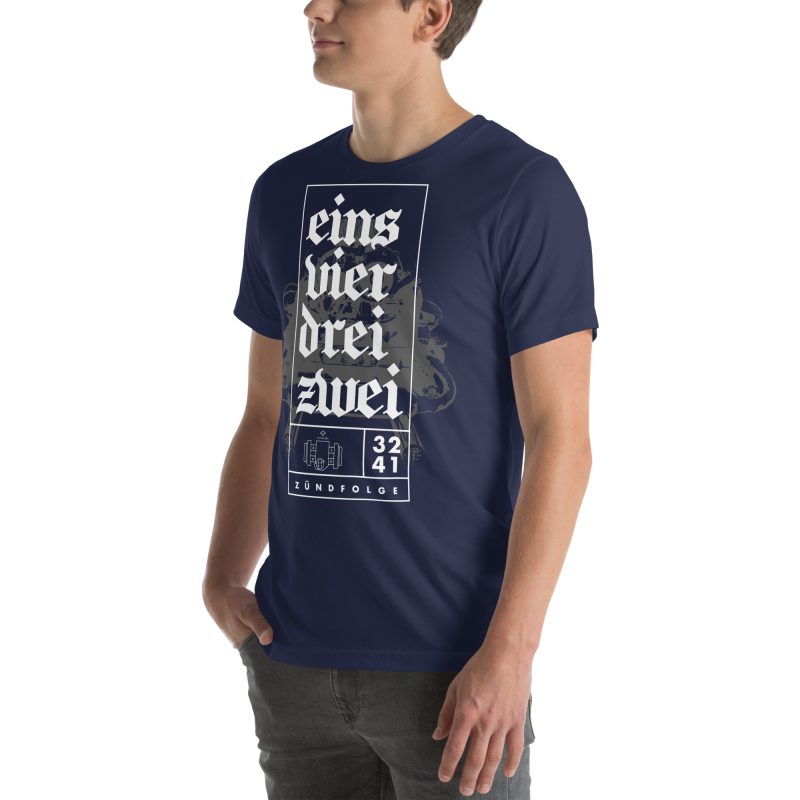1-4-3-2 Zündfolge Unisex t-shirt - Image 28