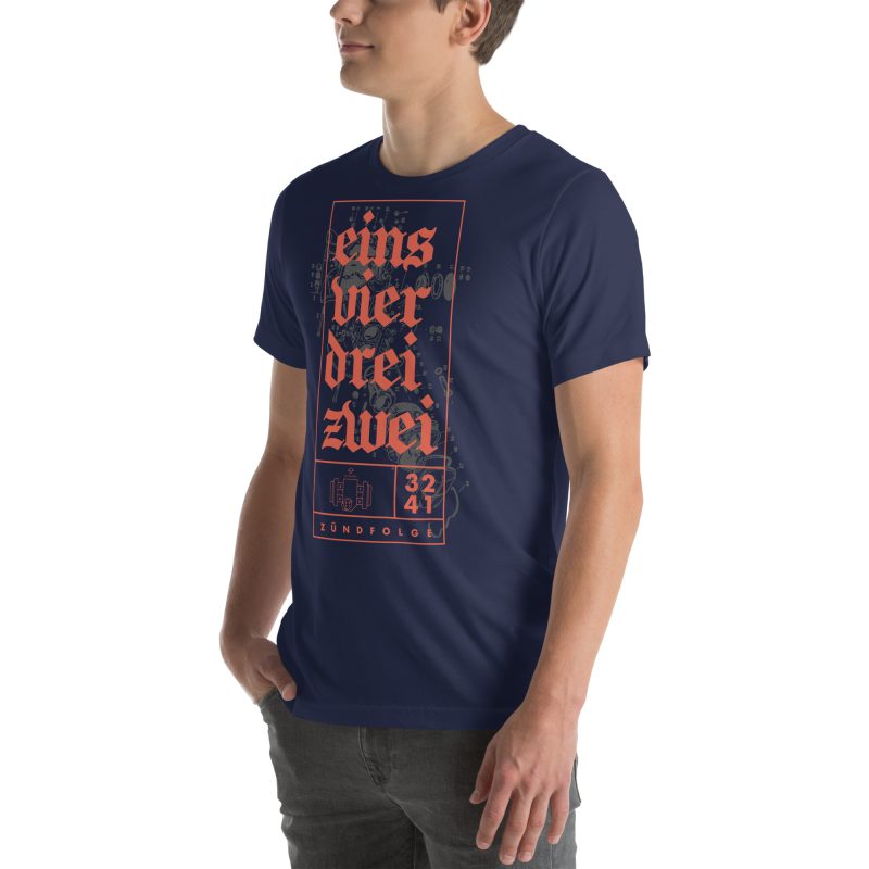 1-4-3-2 Zündfolge Unisex t-shirt - Image 33