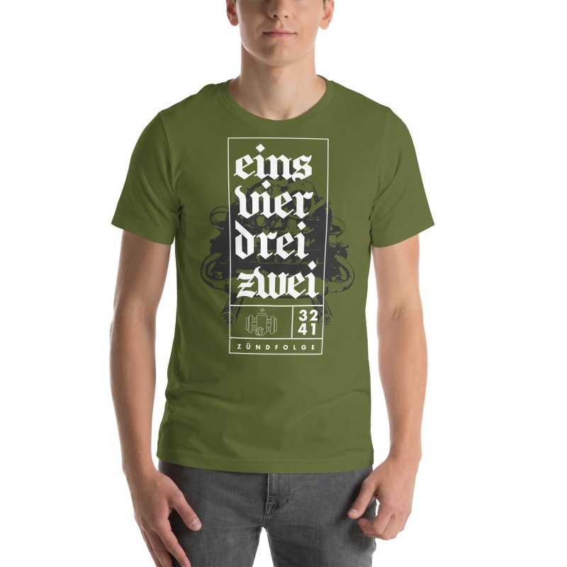 1-4-3-2 Zündfolge Unisex t-shirt - Image 73