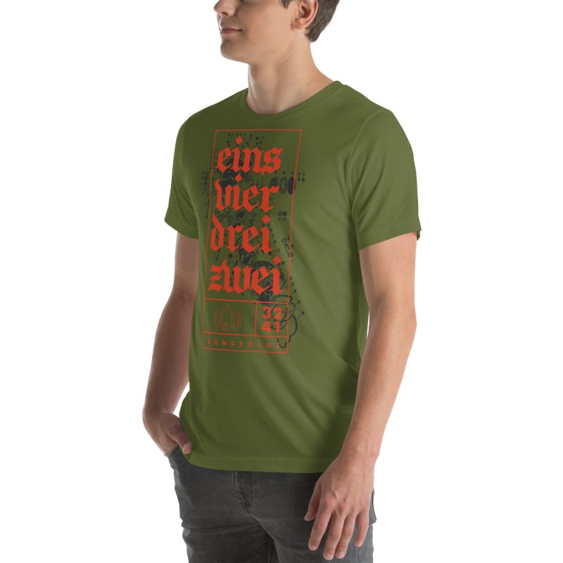 1-4-3-2 Zündfolge Unisex t-shirt - Image 75