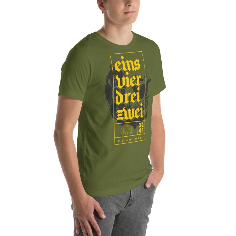 1-4-3-2 Zündfolge Unisex t-shirt - Image 83
