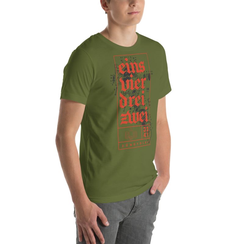 1-4-3-2 Zündfolge Unisex t-shirt - Image 77