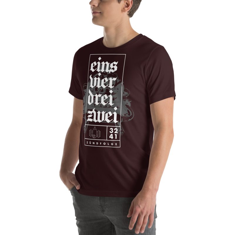 1-4-3-2 Zündfolge Unisex t-shirt - Image 22