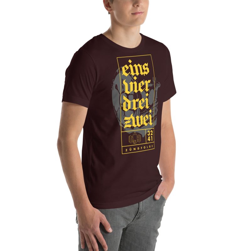 1-4-3-2 Zündfolge Unisex t-shirt - Image 29