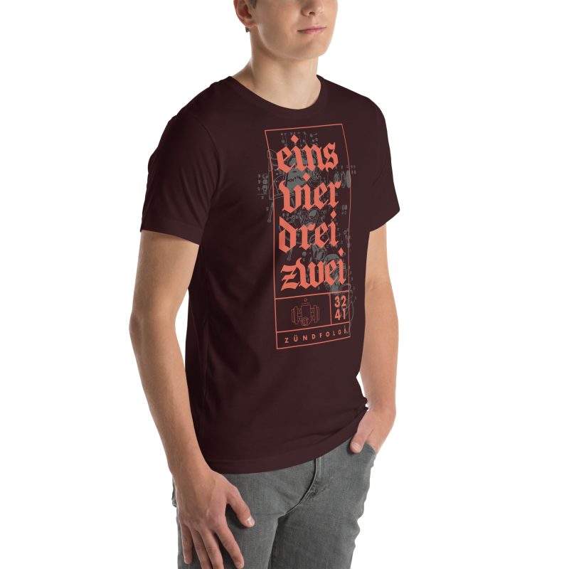 1-4-3-2 Zündfolge Unisex t-shirt - Image 29