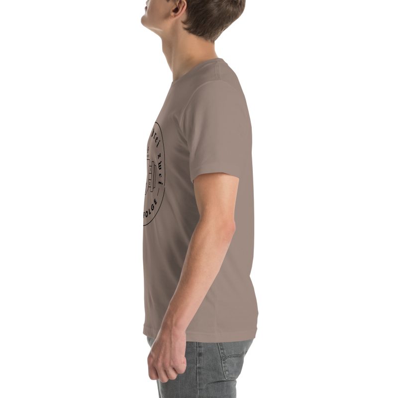 1-4-3-2 Zündfolge Badge Black Unisex t-shirt - Image 42