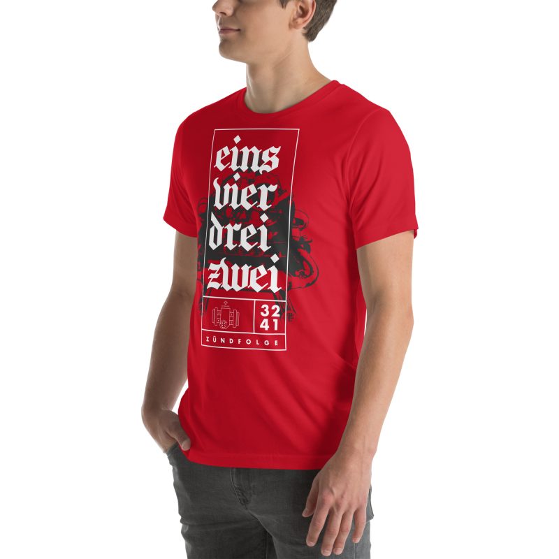 1-4-3-2 Zündfolge Unisex t-shirt - Image 46