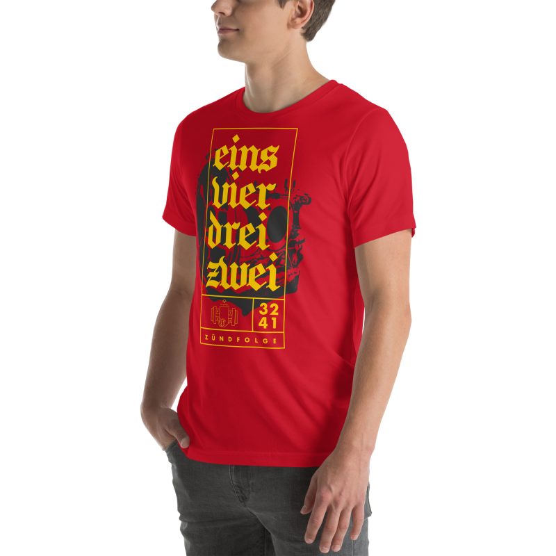 1-4-3-2 Zündfolge Unisex t-shirt - Image 51