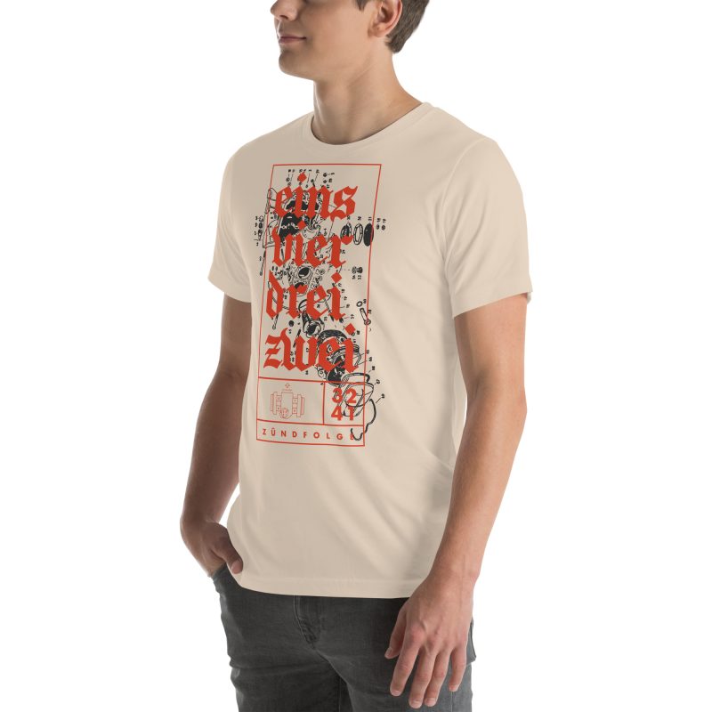 1-4-3-2 Zündfolge Unisex t-shirt - Image 99