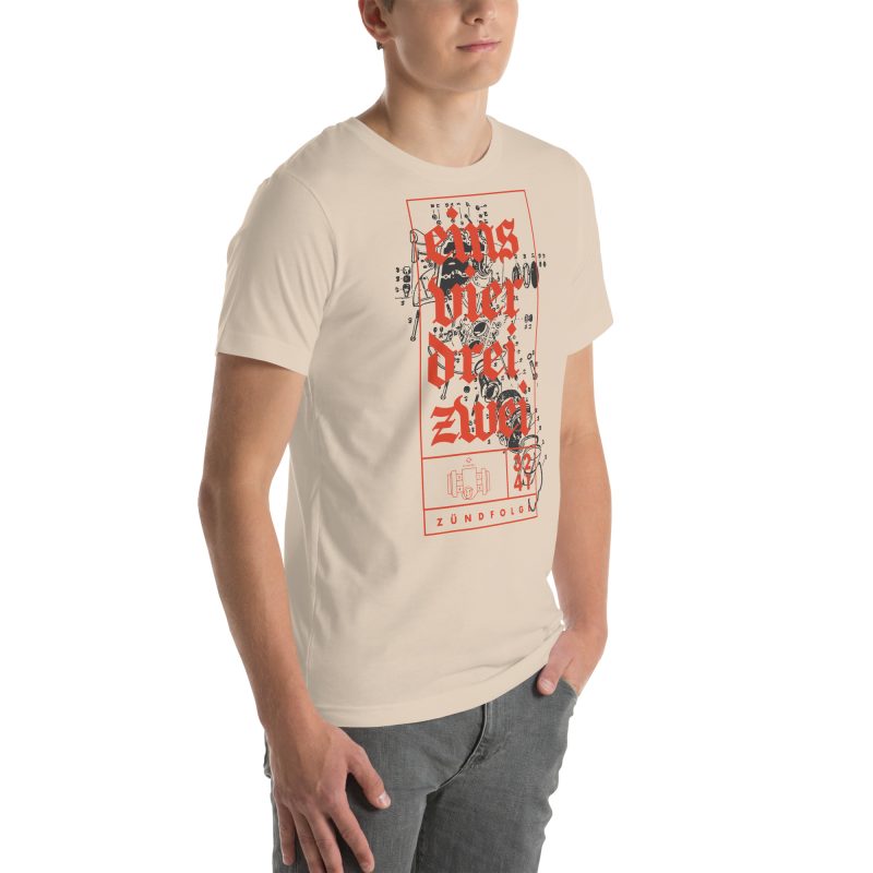 1-4-3-2 Zündfolge Unisex t-shirt - Image 101